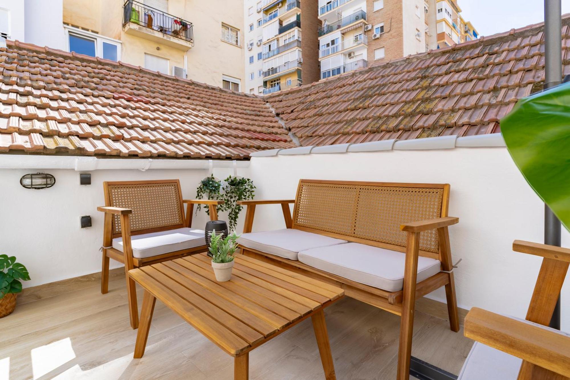 Casa Premium Playa Centro Estacion De Tren Villa Málaga Eksteriør billede